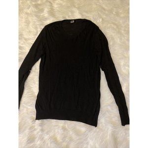 american apparel Black Sweater M mens long sleeve